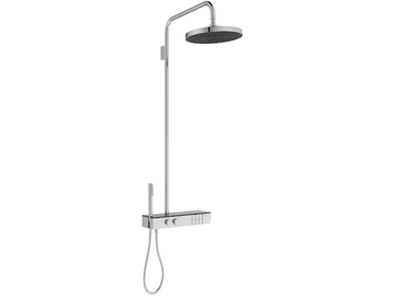 CERATHERM SOLOS - A7884AA - Wall-mounted thermostatic shower panel with hand shower by Ideal Standard - view 2